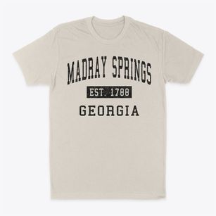 Madray Springs Georgia Classic Established Classic Dad T-Shirt