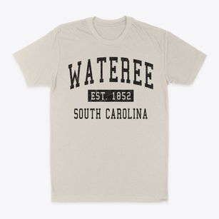 Wateree South Carolina Classic Established Classic Dad T-Shirt