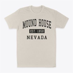 Mound House Nevada Classic Established Classic Dad T-Shirt