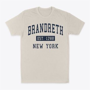 Brandreth New York Classic Established Classic Dad T-Shirt