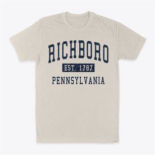 Richboro Pennsylvania Classic Established Classic Dad T-Shirt