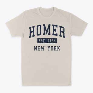 Homer New York Classic Established Classic Dad T-Shirt