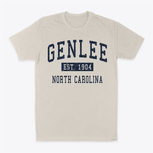 Genlee North Carolina Classic Established Classic Dad T-Shirt