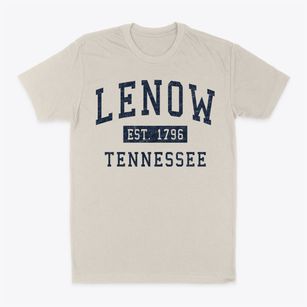Lenow Tennessee Classic Established Classic Dad T-Shirt