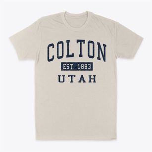 Colton Utah Classic Established Classic Dad T-Shirt