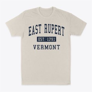 East Rupert Vermont Classic Established Classic Dad T-Shirt