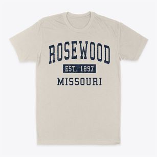 Rosewood Missouri Classic Established Classic Dad T-Shirt