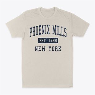 Phoenix Mills New York Classic Established Classic Dad T-Shirt