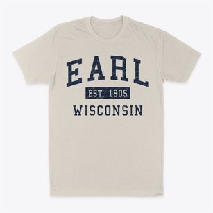 Earl Wisconsin Classic Established Classic Dad T-Shirt