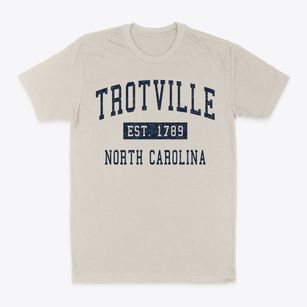 Trotville North Carolina Classic Established Classic Dad T-Shirt