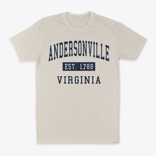 Andersonville Virginia Classic Established Classic Dad T-Shirt