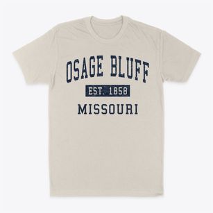 Osage Bluff Missouri Classic Established Classic Dad T-Shirt