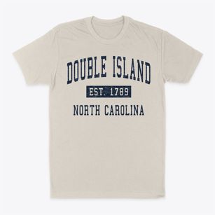 Double Island North Carolina Classic Established Classic Dad T-Shirt