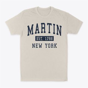 Martin New York Classic Established Classic Dad T-Shirt