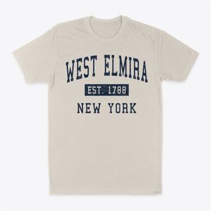 West Elmira New York Classic Established Classic Dad T-Shirt