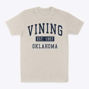 Vining Oklahoma Classic Established Classic Dad T-Shirt