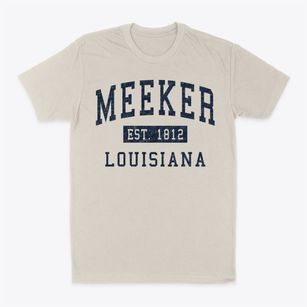 Meeker Louisiana Classic Established Classic Dad T-Shirt