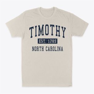 Timothy North Carolina Classic Established Classic Dad T-Shirt
