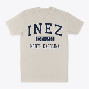Inez North Carolina Classic Established Classic Dad T-Shirt
