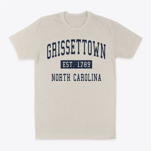 Grissettown North Carolina Classic Established Classic Dad T-Shirt