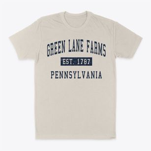 Green Lane Farms Pennsylvania Classic Established Classic Dad T-Shirt