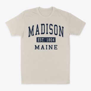 Madison Maine Classic Established Classic Dad T-Shirt