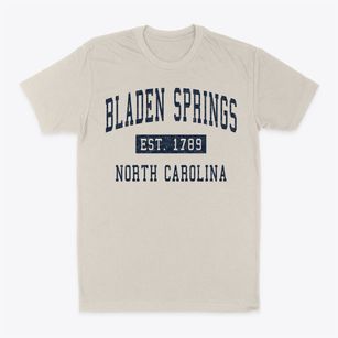 Bladen Springs North Carolina Classic Established Classic Dad T-Shirt
