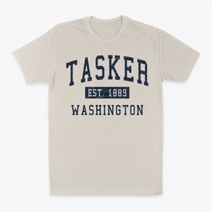 Tasker Washington Classic Established Classic Dad T-Shirt