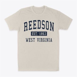 Reedson West Virginia Classic Established Classic Dad T-Shirt