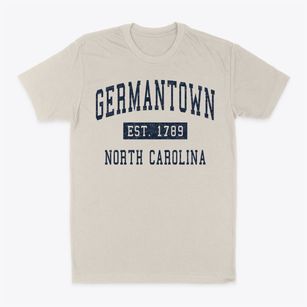 Germantown North Carolina Classic Established Classic Dad T-Shirt