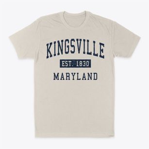 Kingsville Maryland Classic Established Classic Dad T-Shirt