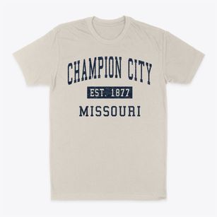 Champion City Missouri Classic Established Classic Dad T-Shirt