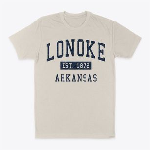 Lonoke Arkansas Classic Established Classic Dad T-Shirt
