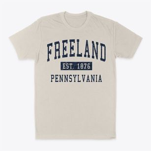 Freeland Pennsylvania Classic Established Classic Dad T-Shirt