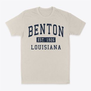 Benton Louisiana Classic Established Classic Dad T-Shirt