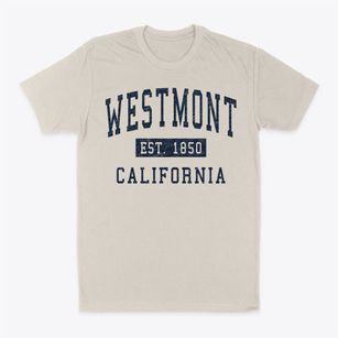 Westmont California Classic Established Classic Dad T-Shirt