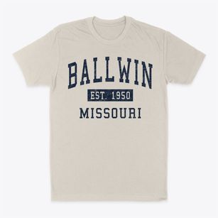 Ballwin Missouri Classic Established Classic Dad T-Shirt