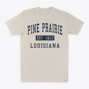 Pine Prairie Louisiana Classic Established Classic Dad T-Shirt