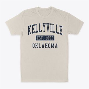 Kellyville Oklahoma Classic Established Classic Dad T-Shirt