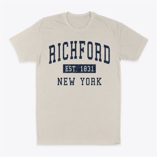 Richford New York Classic Established Classic Dad T-Shirt