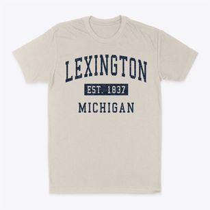 Lexington Michigan Classic Established Classic Dad T-Shirt