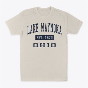 Lake Waynoka Ohio Classic Established Classic Dad T-Shirt