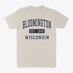 Bloomington Wisconsin Classic Established Classic Dad T-Shirt