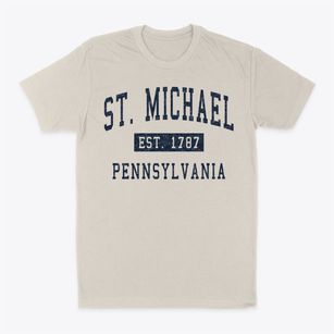 St. Michael Pennsylvania Classic Established Classic Dad T-Shirt
