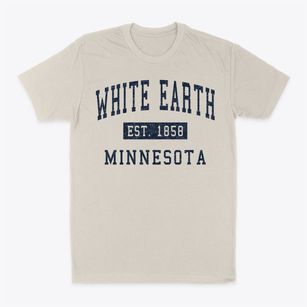 White Earth Minnesota Classic Established Classic Dad T-Shirt