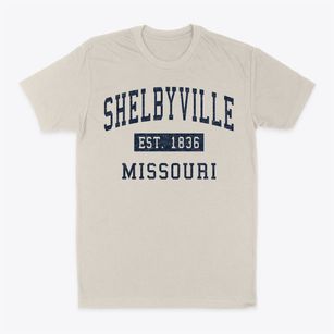 Shelbyville Missouri Classic Established Classic Dad T-Shirt