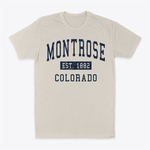 Montrose Colorado Classic Established Classic Dad T-Shirt
