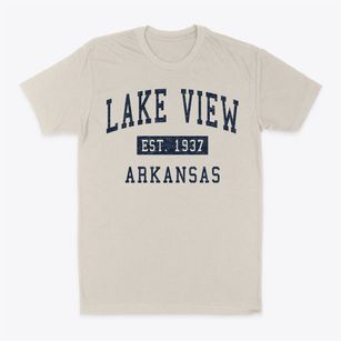 Lake View Arkansas Classic Established Classic Dad T-Shirt