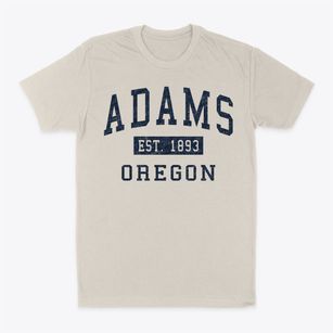 Adams Oregon Classic Established Classic Dad T-Shirt