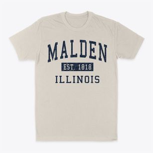 Malden Illinois Classic Established Classic Dad T-Shirt